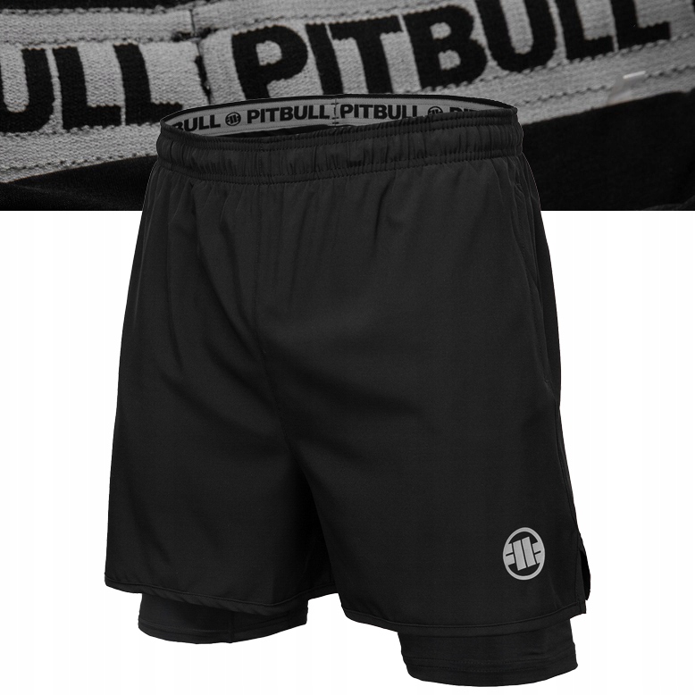 Męskie Spodenki Sportowe Treningowe Pitbull Mesh