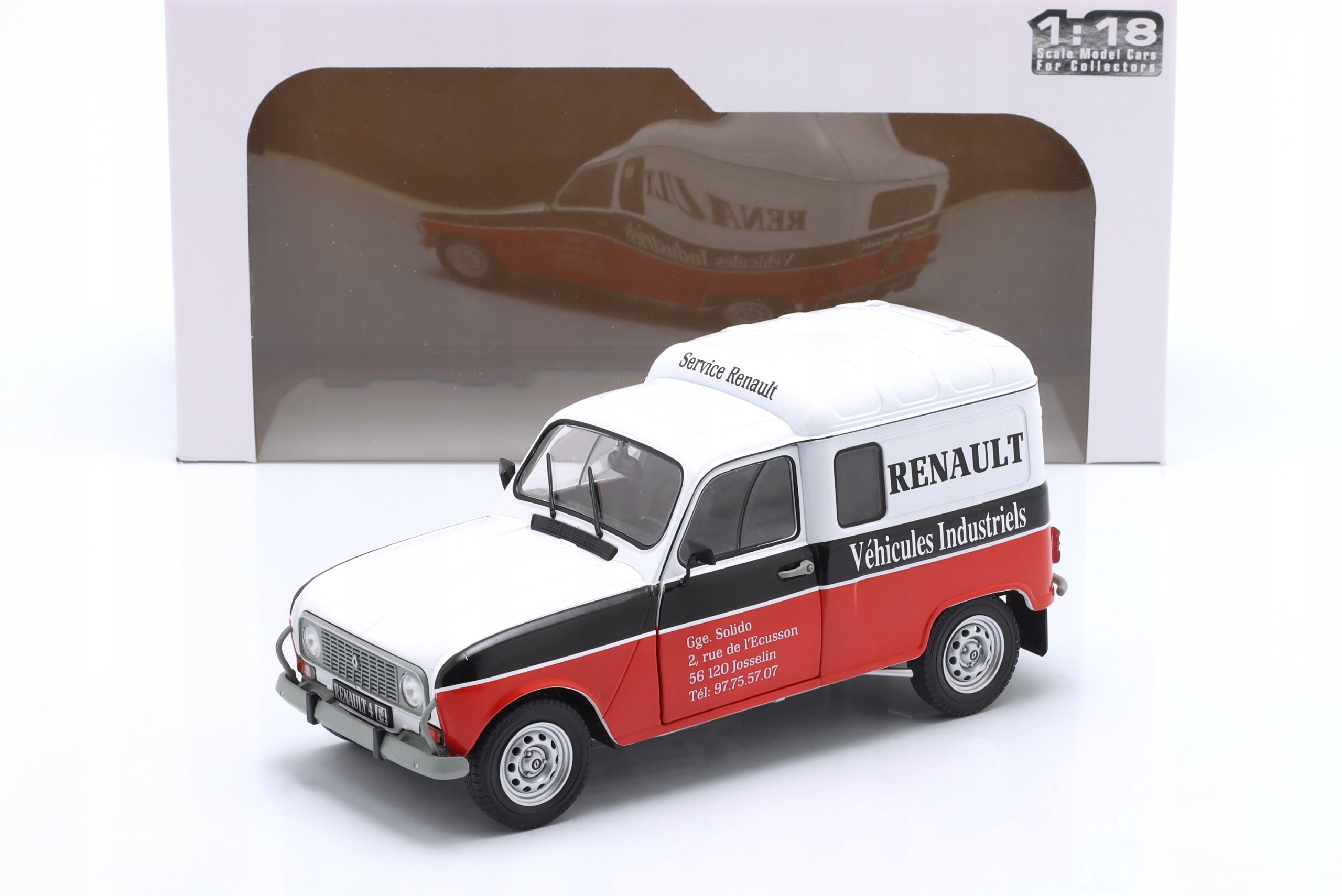 Solido Renault R4F4 Renault Service 1988 1:18