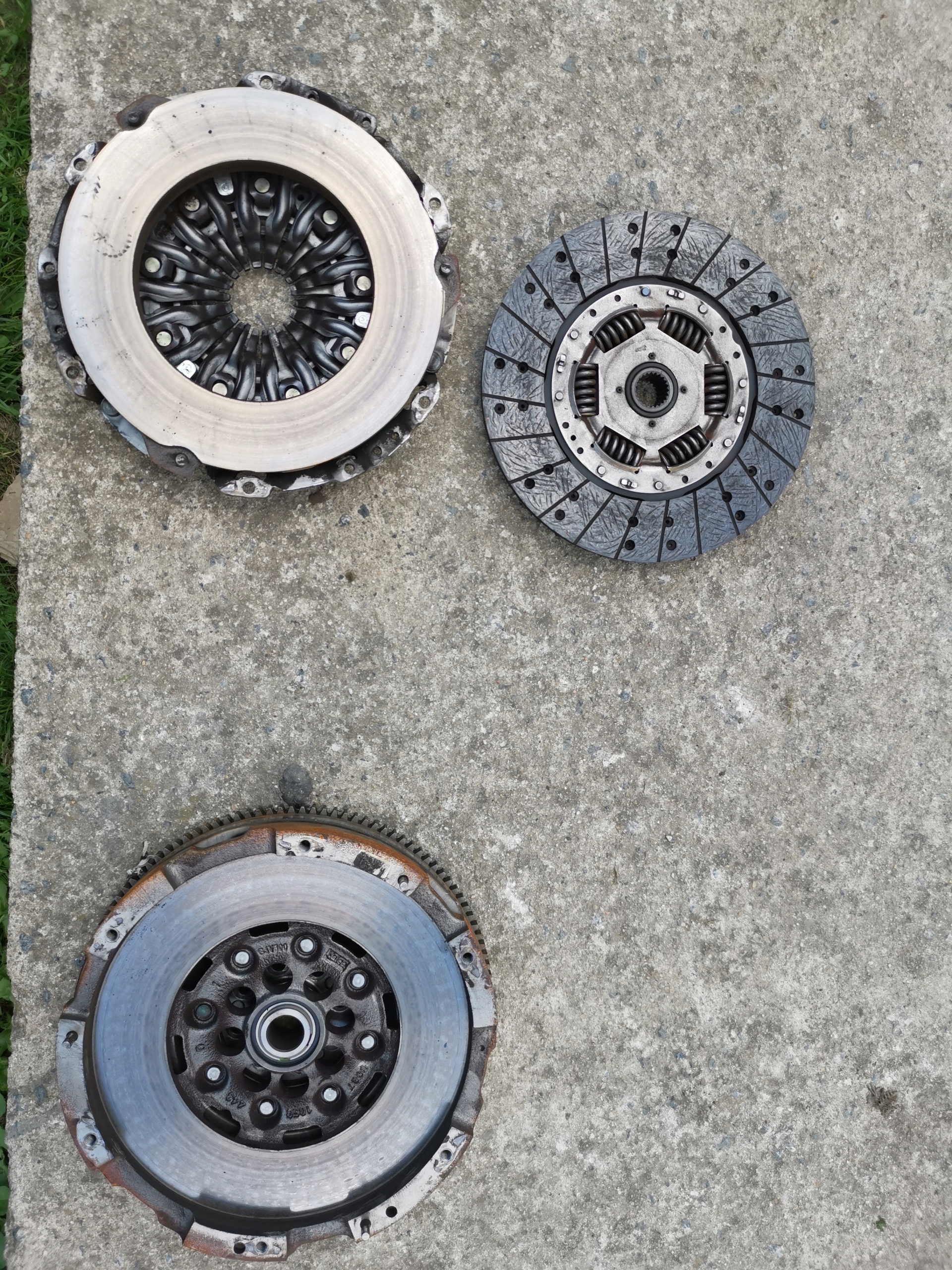clutch wheel flywheel TRANSIT CUSTOM 2.0 TDCI