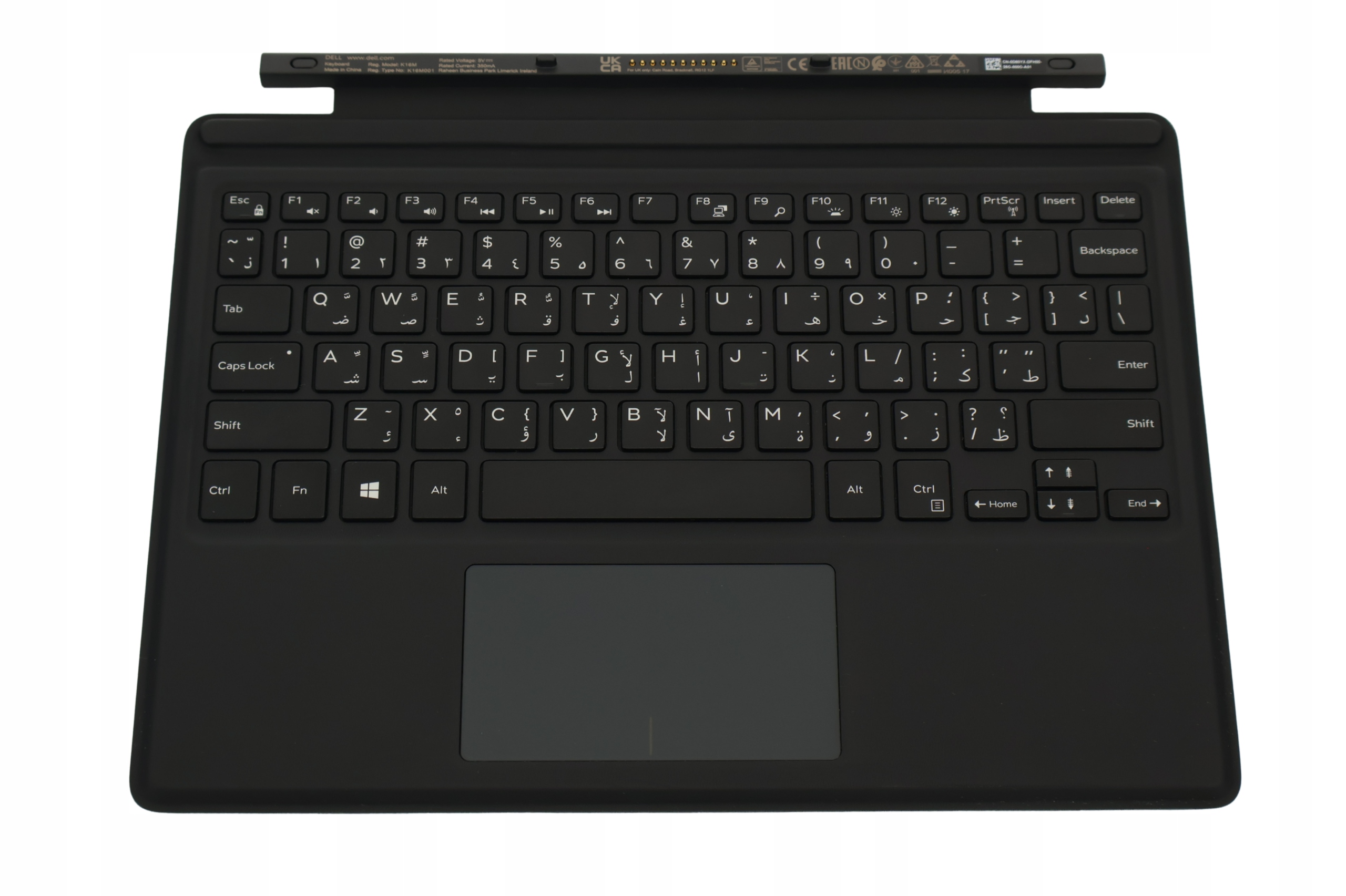 Nowa Klawiatura Dell 0D80YX D80YX Slim do Dell Latitude 5285 5290 2w1