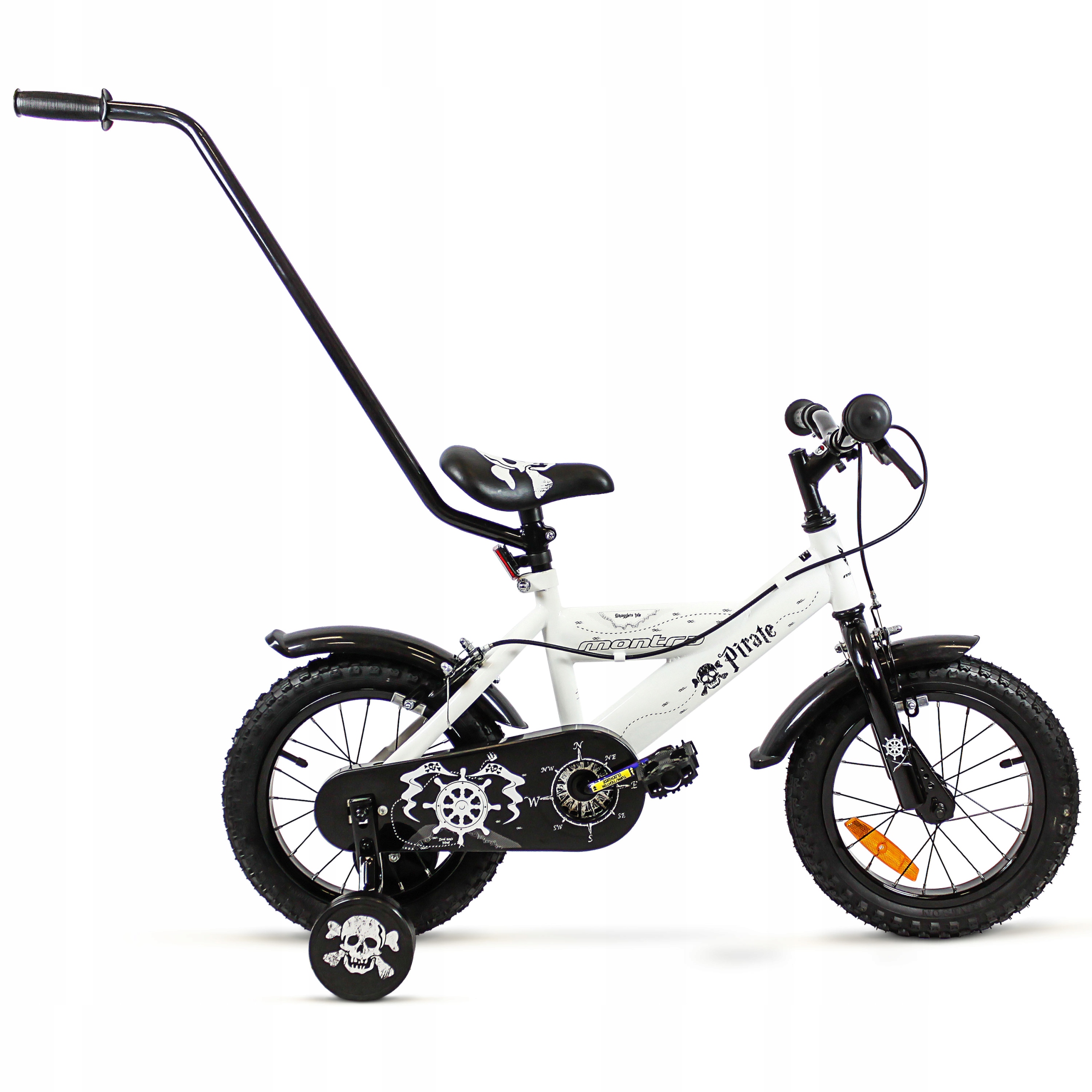 

Rowerek Dziecięcy Dla Chłopca Bmx Biały 14 Pirate