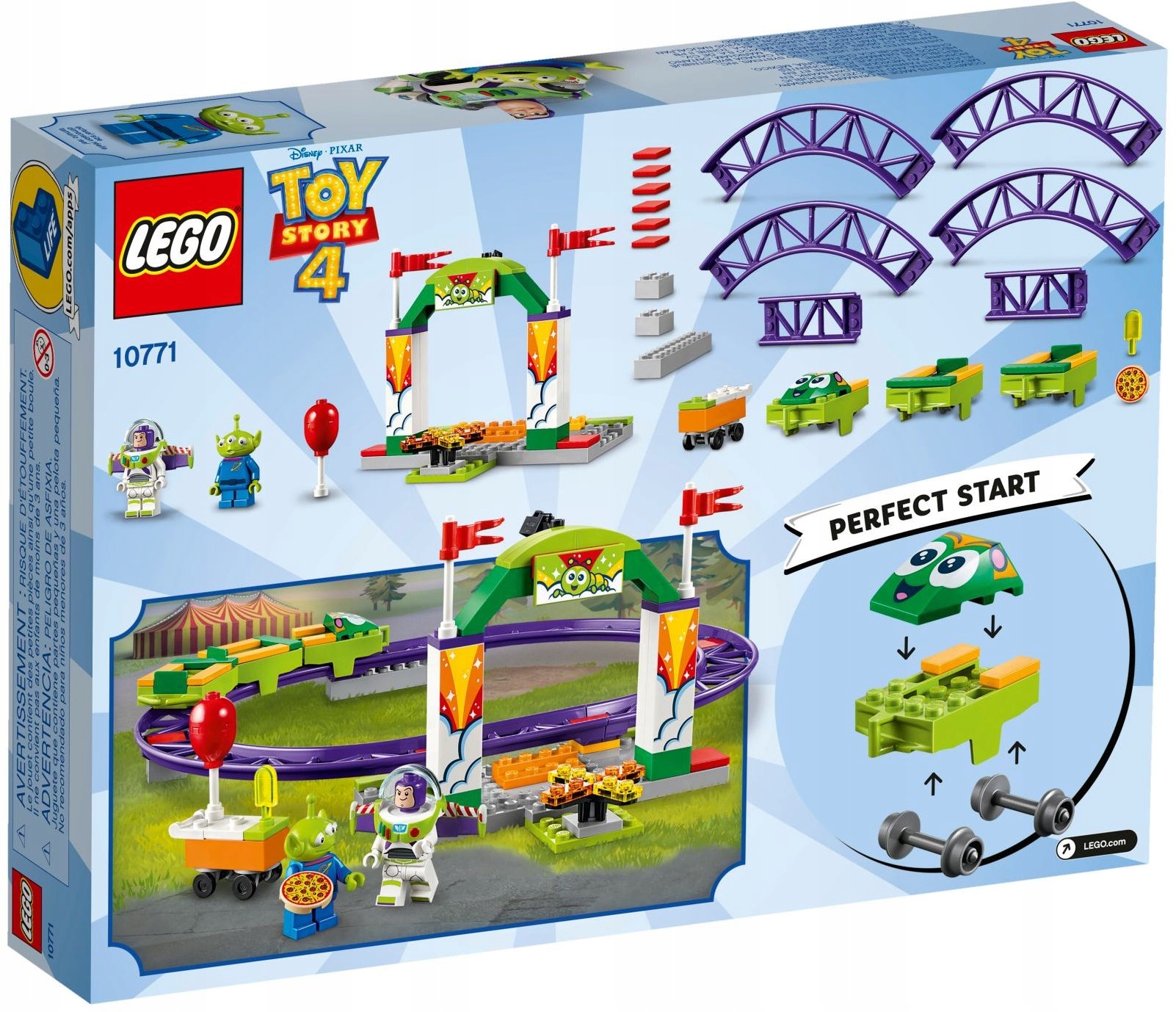 LEGO 10771 TOY STORY KARNAWAŁOWA KOLEJKA Marka LEGO