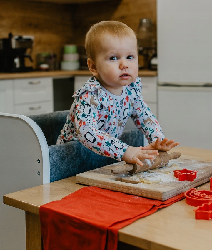 Drabek Kitchen helper Pomocnik kuchenny Biały Głębokość siedziska 30 cm