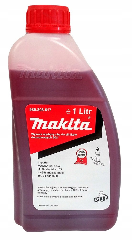 

Olej Do Paliwa Dwusuw Mieszanka Makita 1L