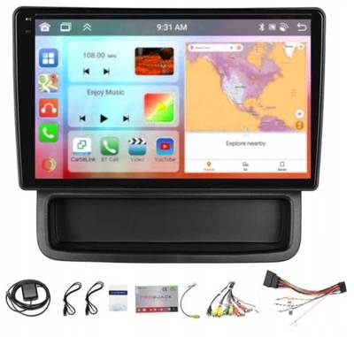 Rádio Navigácia Gps Android Nissan Primastar 2010-2014 Carplay 4/64GB