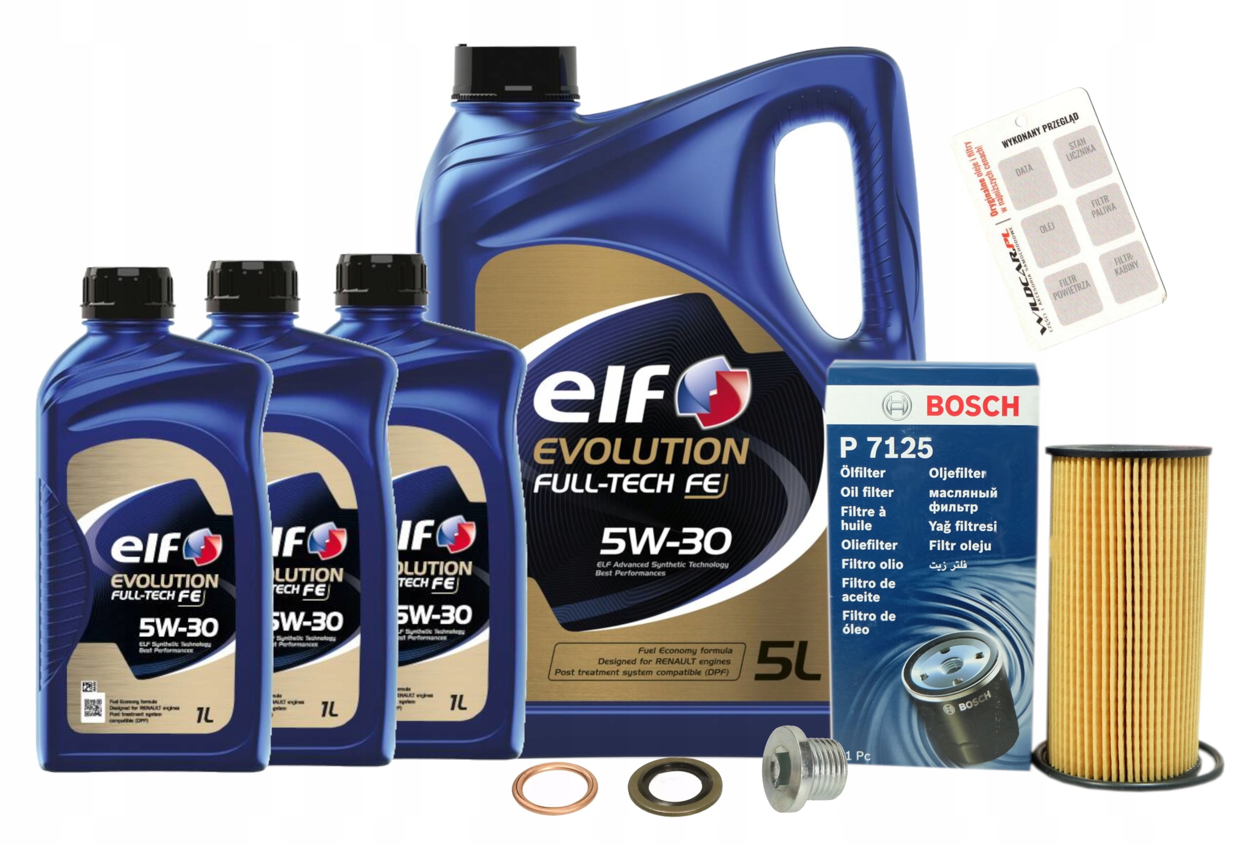 Filtr olej 5W30 Nissan NV400 2.3 dCi 2011-2016