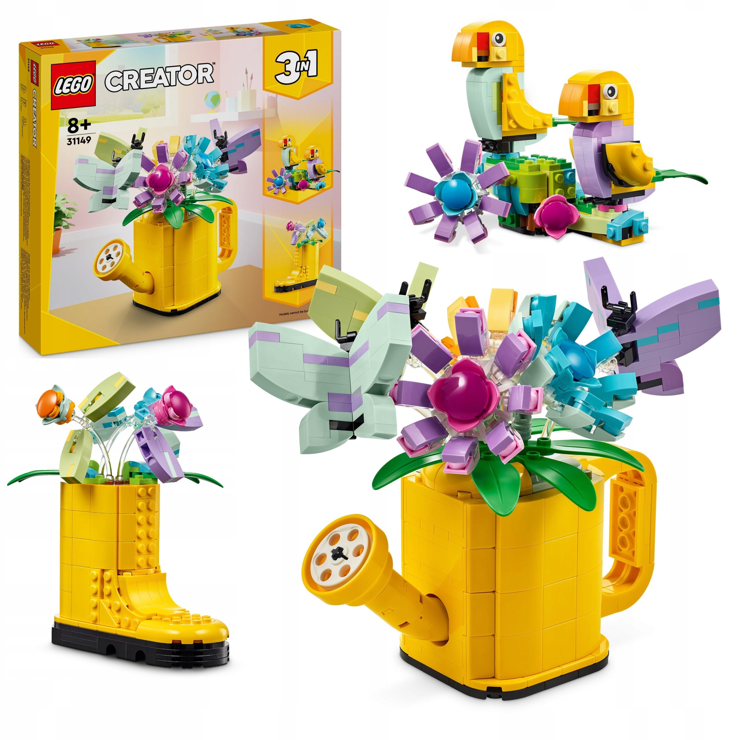 Lego Creator 31149 Kwiaty W Konewce 3 W 1 Katalog Lego 2025 W Wersji Pdf