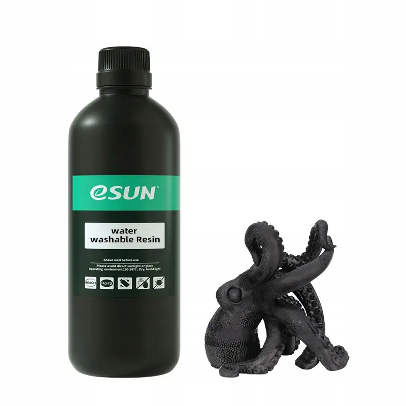 eSun pryskyřice Water Washable Resin černá 500 g