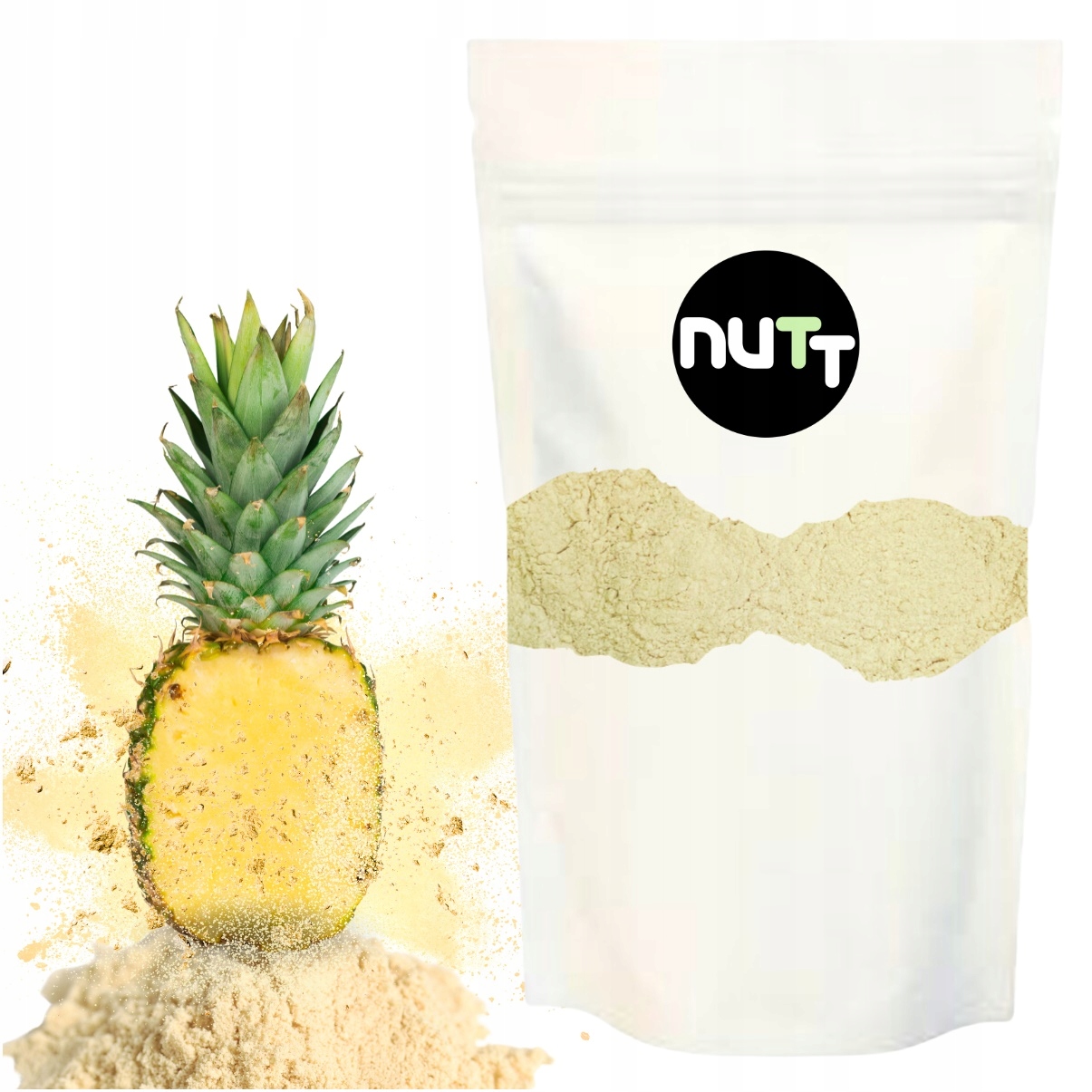 Ananas liofilizowany Proszek 500g Bardzo drobny Klasa A nutt