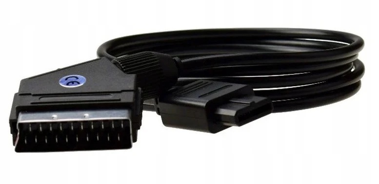 Kabel RGB Scart PAL GameCube SNES Nintendo 64 Certyfikat CE