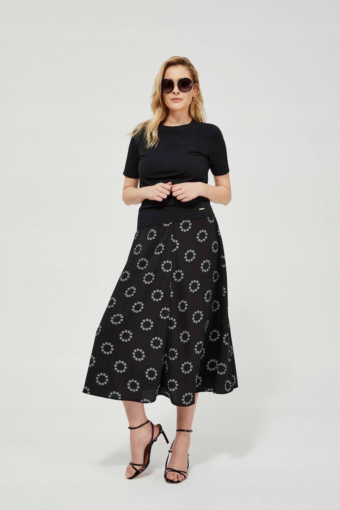 

Moodo Czarna spódnica L-SC-3421 Black; Xs