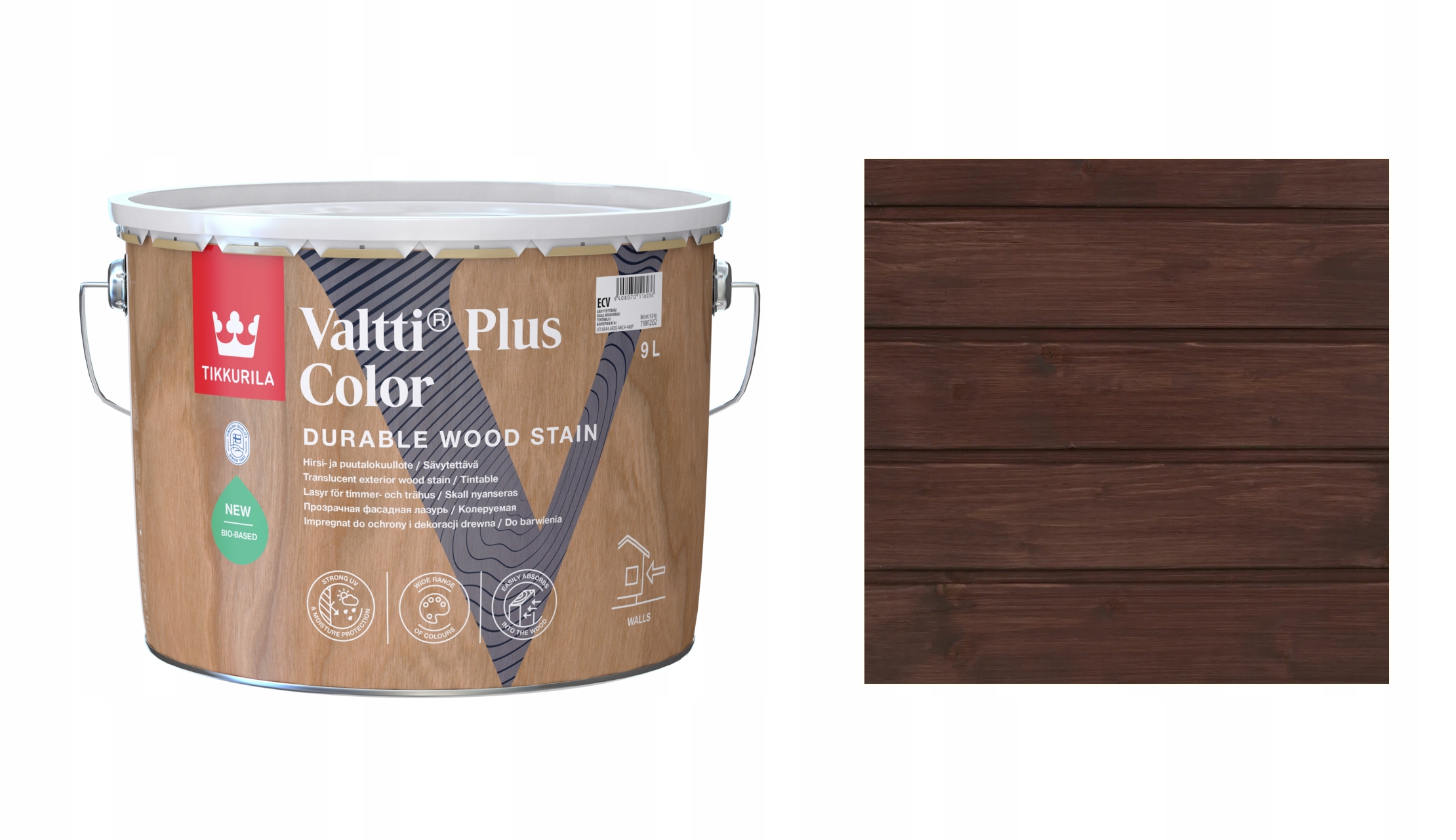 Tikkurila Valtti Plus Barva 9L 239A Flying Leaf Rychleschnoucí Impregnace