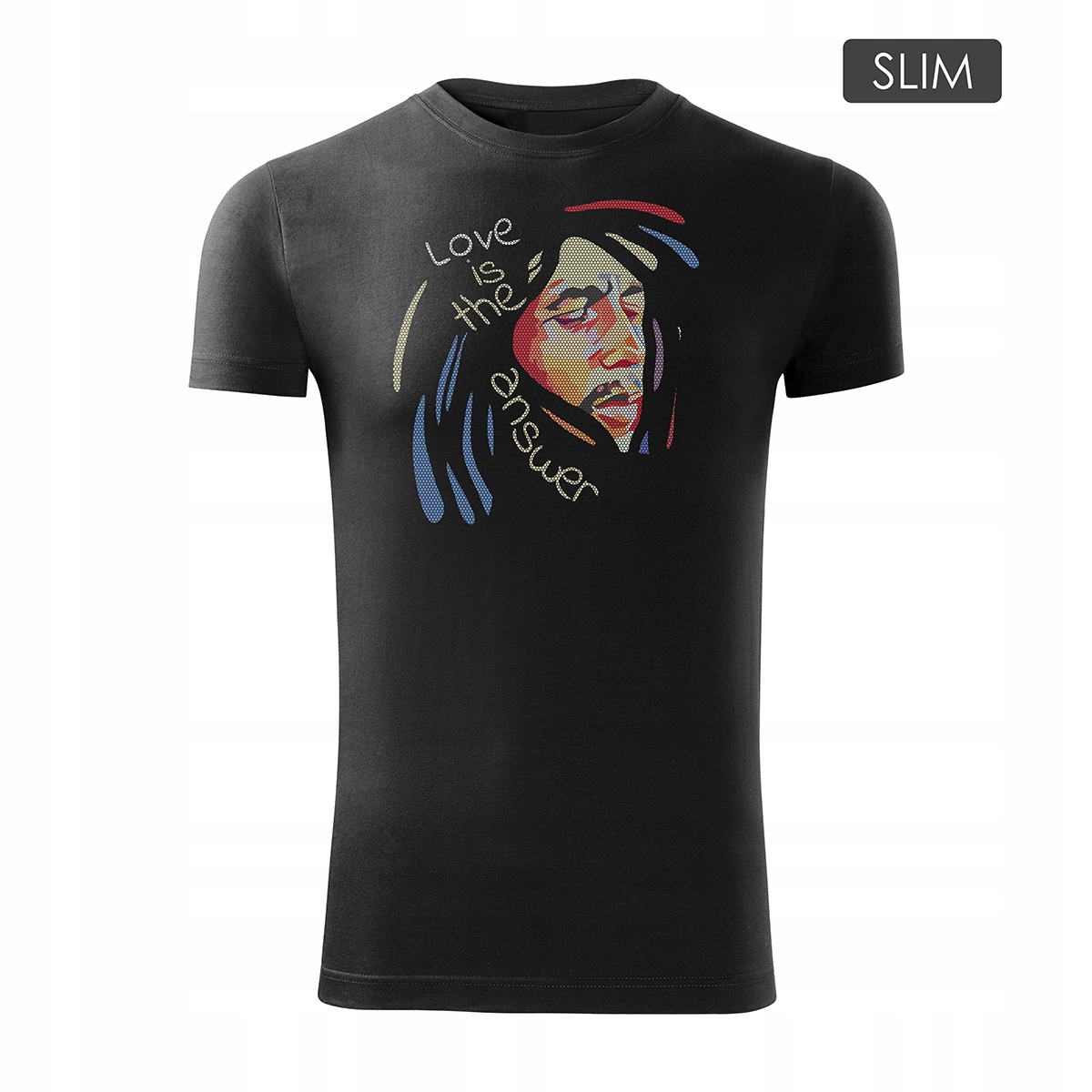 

Koszulka reggae z Bobem Marleyem Bob Marley Slim