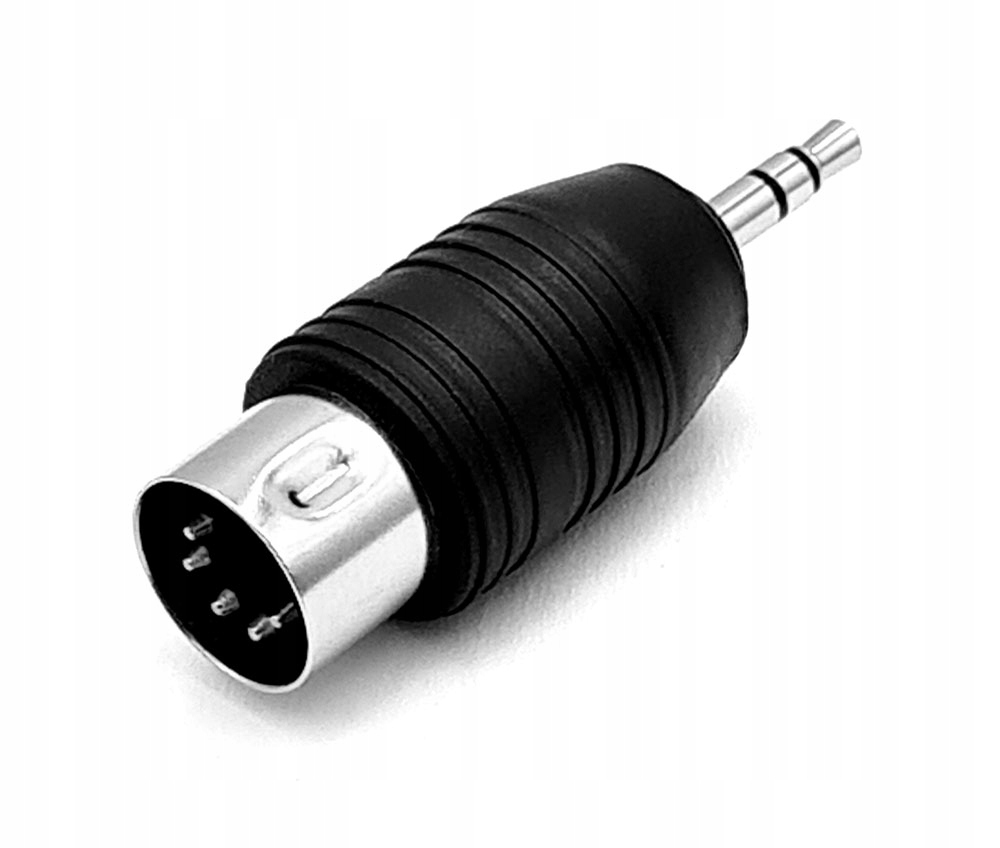 

Adapter Wtyk Din 5 Pin Wtyk Aux Jack 3,5 Stereo