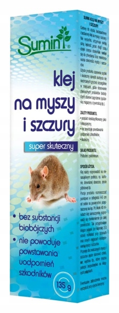 

Klej na myszy i szczury 135g Sumin