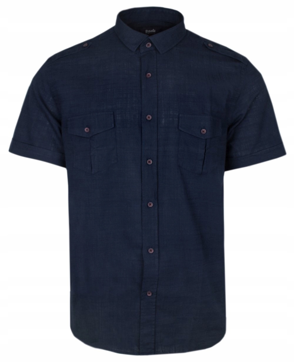 Bavlněná košile -espada- Tmavě modrá Slim M