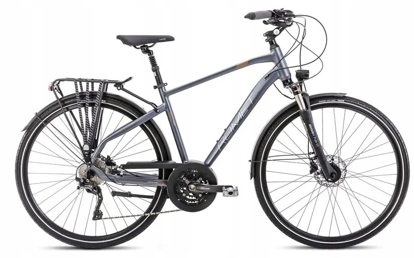 Rower trekkingowy Romet Wagant 10 rama 19 cali koło 28 " grafitowy