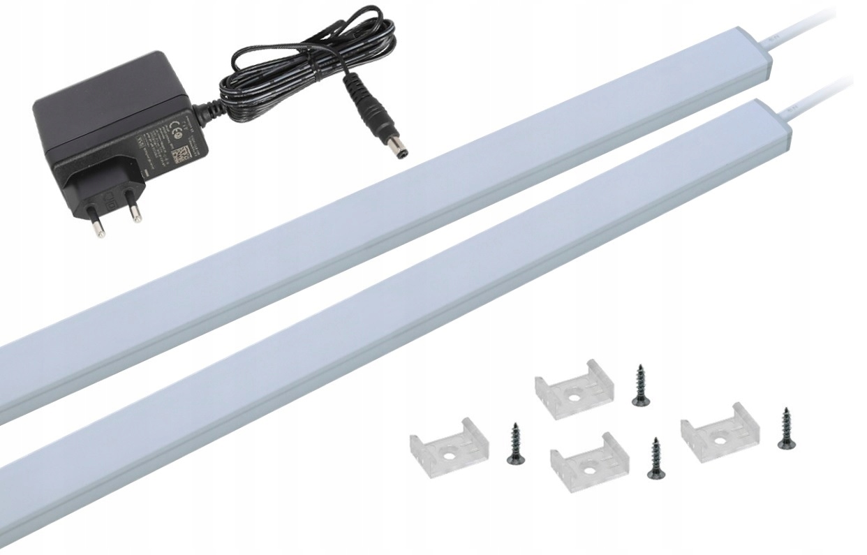 Nábytková lišta jednoduchá Led kuchyňská skříňka 2x150 cm