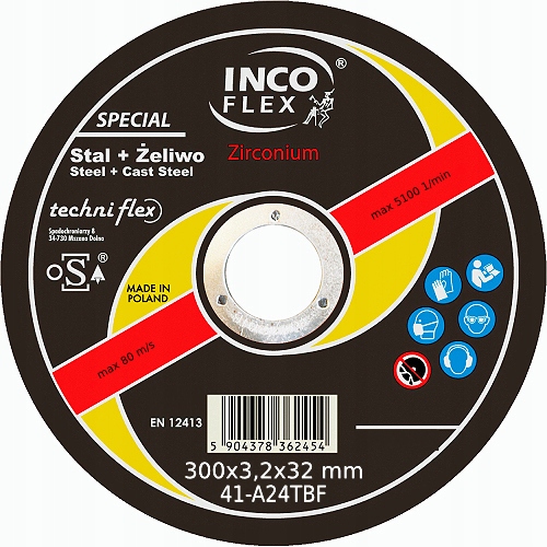 300x3,2x32 Kotouč Incoflex Special Komplet 20 ks