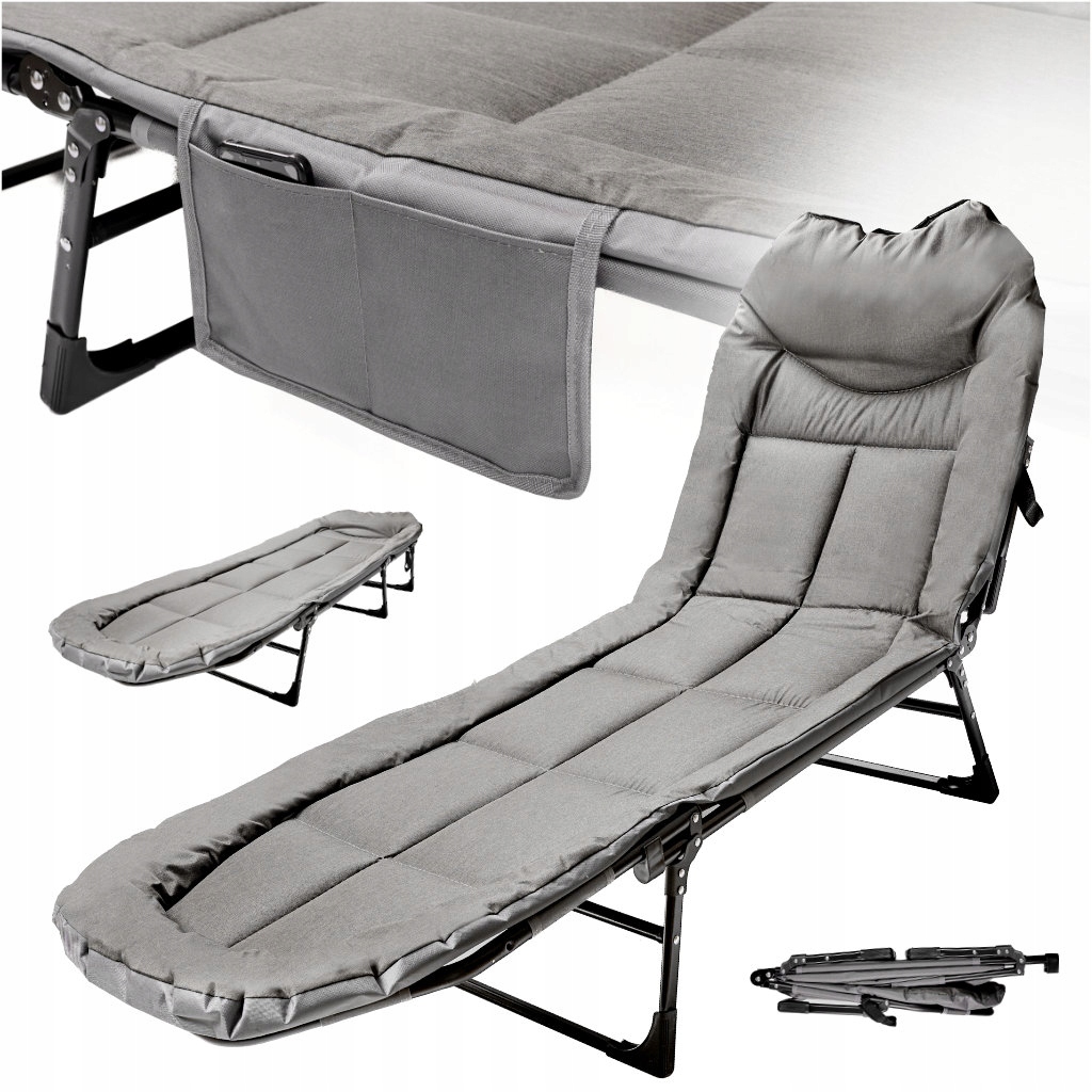 Turistická skládací polní postel Přenosné lehátko Kanada Lehátko 100 kg