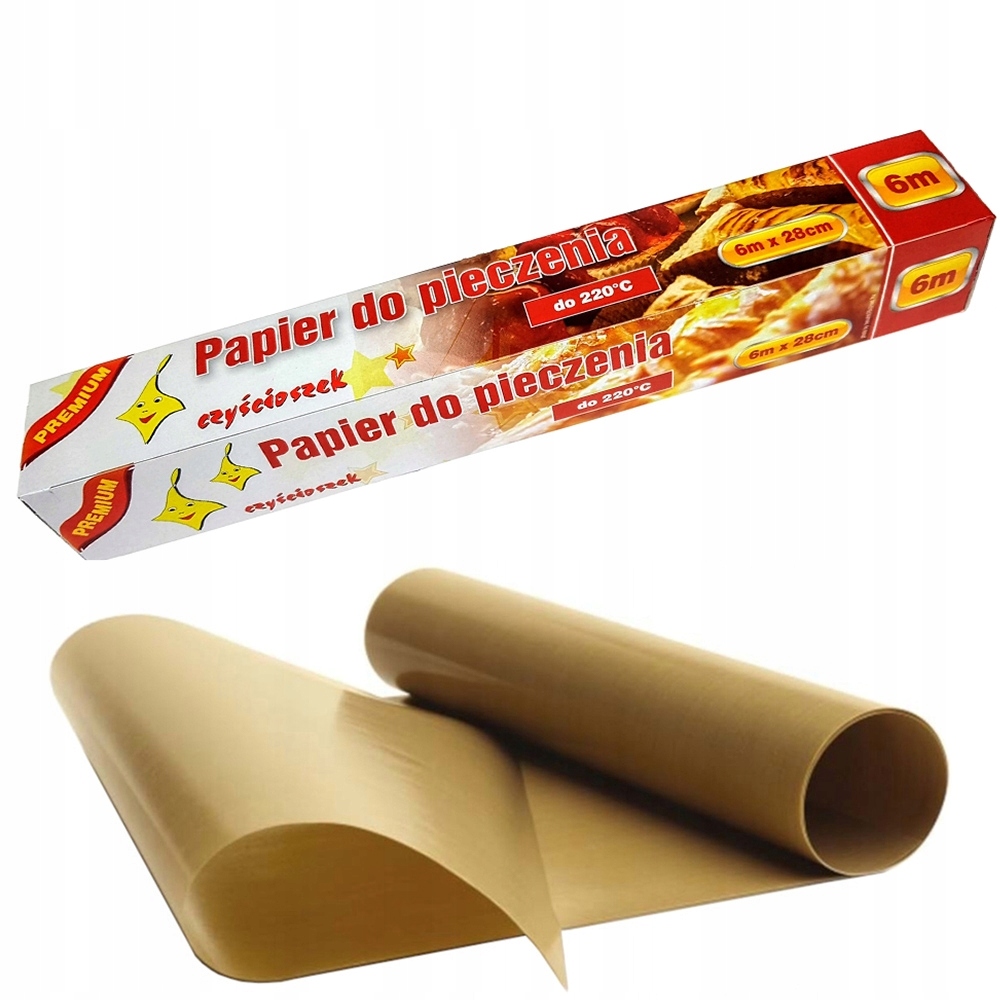 

Papier Do Pieczenia Kartonik 28cm x 6m Czyśćioszek