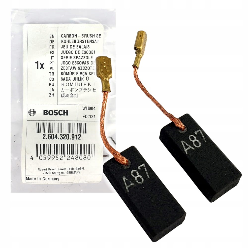 

Szczotki węglowe Bosch Ggs 27 Oryginał