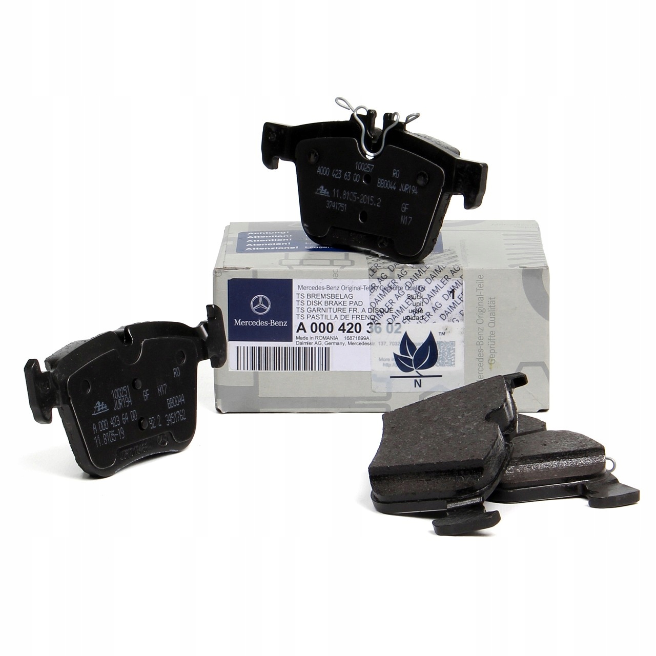 KLOCKI TYŁ MERCEDES-BENZ C KLASA GLC