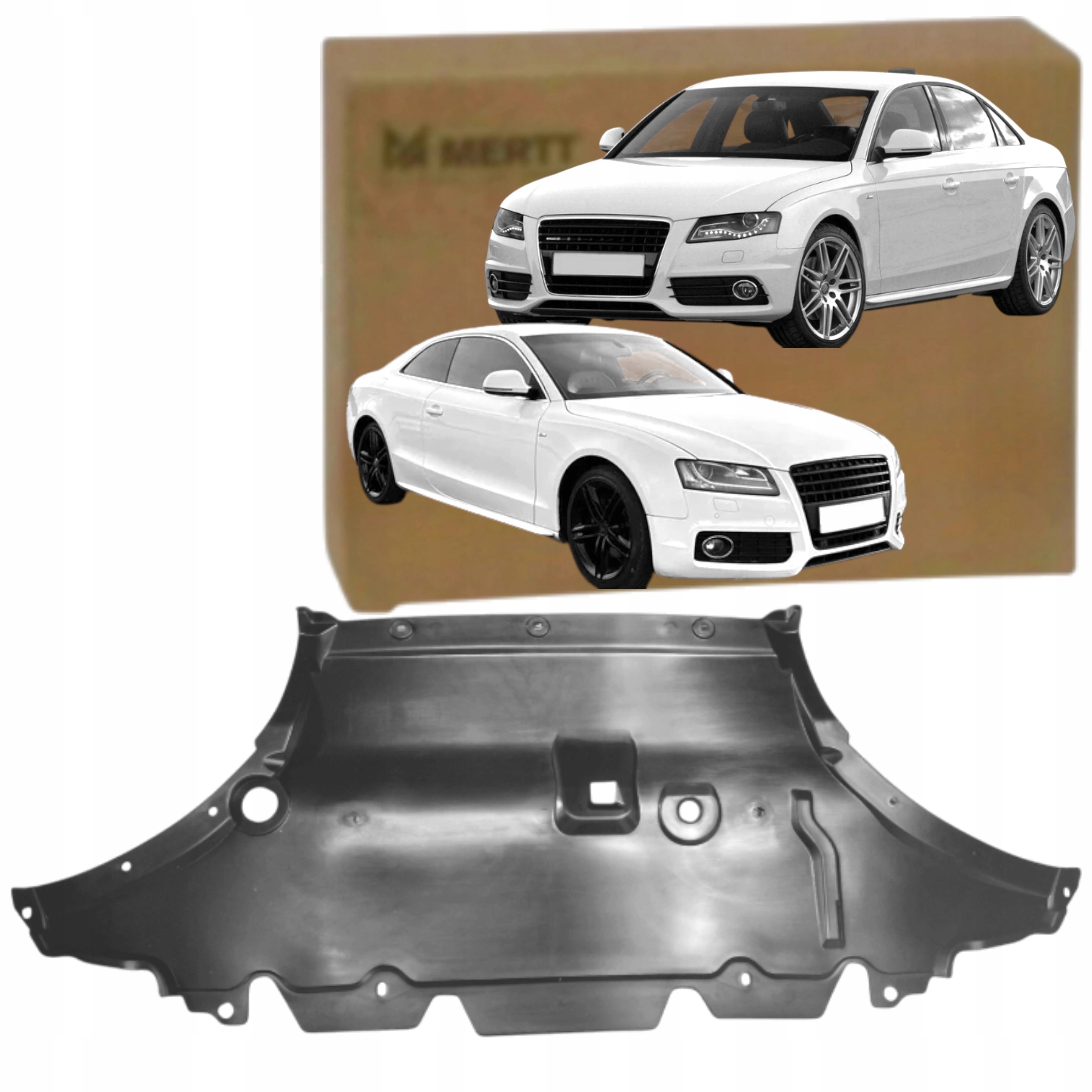Spodní Kryt pod motor, spoiler Audi A4 B8 08-15 A5 8T 07-17