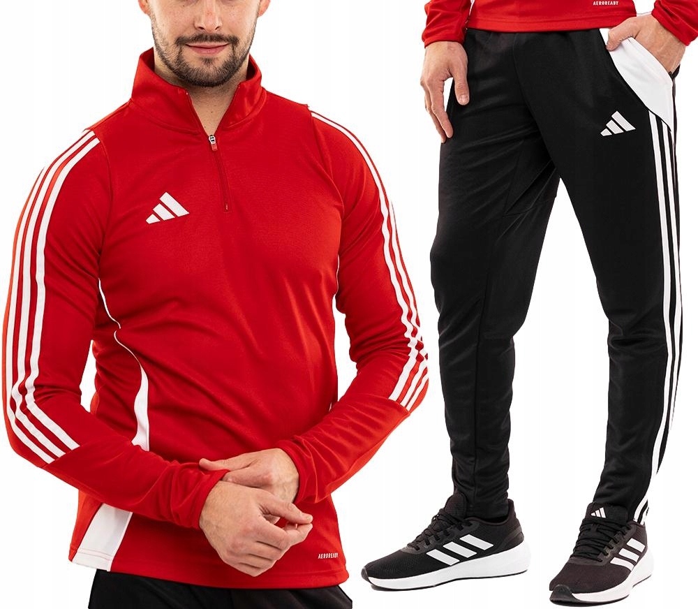 adidas Teplákovka Pánský sportovní tréninkový komplet Mikina Kalhoty Tiro 24 vel. M