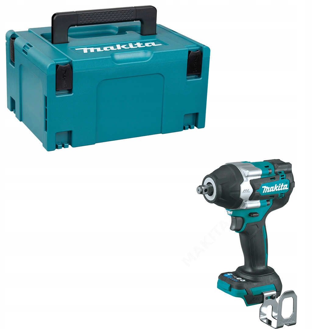 Akumulátorový rázový uťahovák Makita DTW700ZJ 18V 700Nm Xpt Bl Body kufor