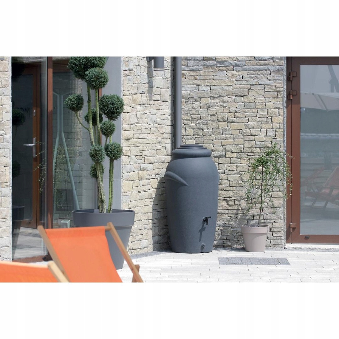 Zbiornik na wodę deszczową AQUACAN BABY 210 l | Antracyt — 9