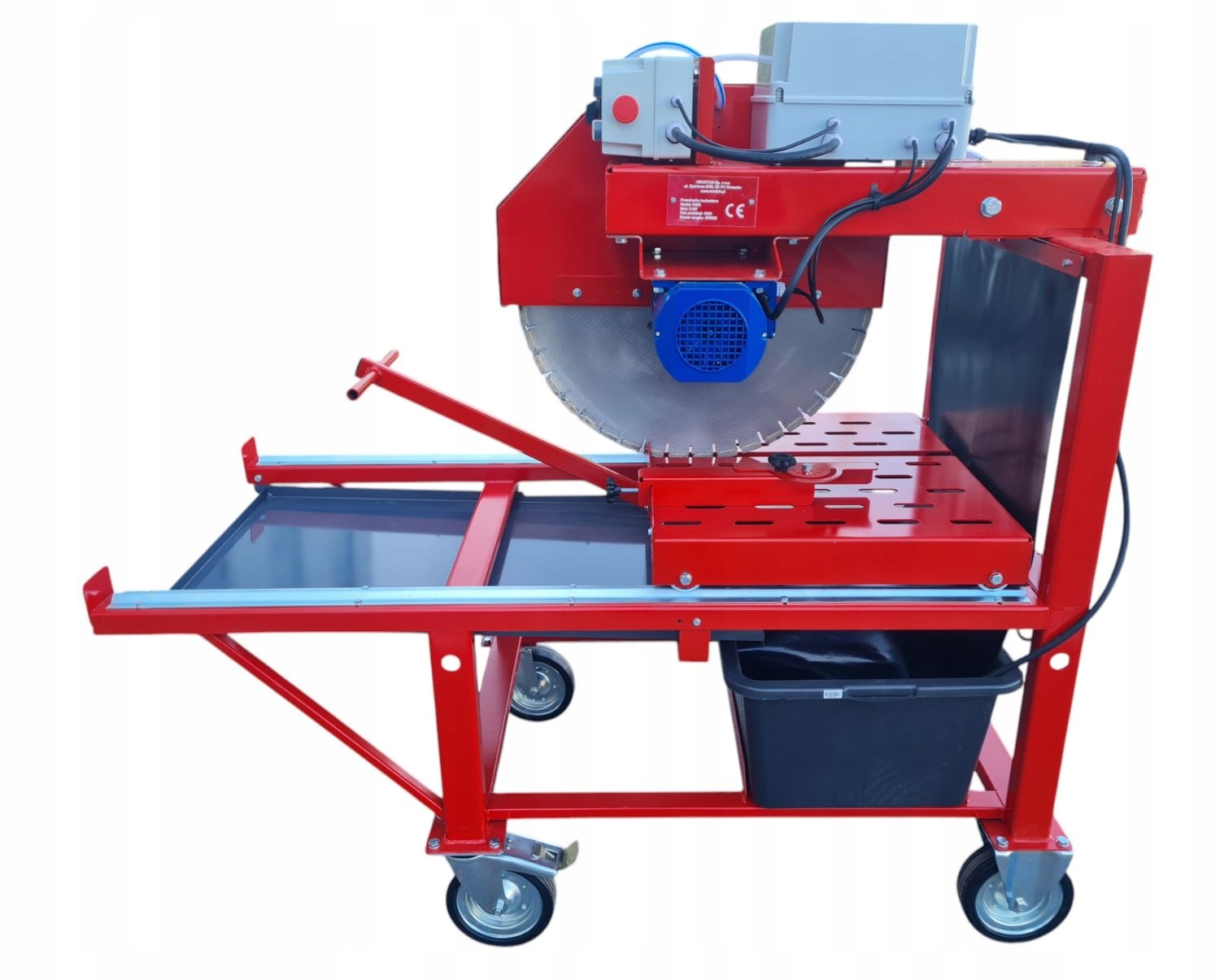 Stolní pilka na tvárnice jumbo 3 kW 230V Revetch, stolní řezačka