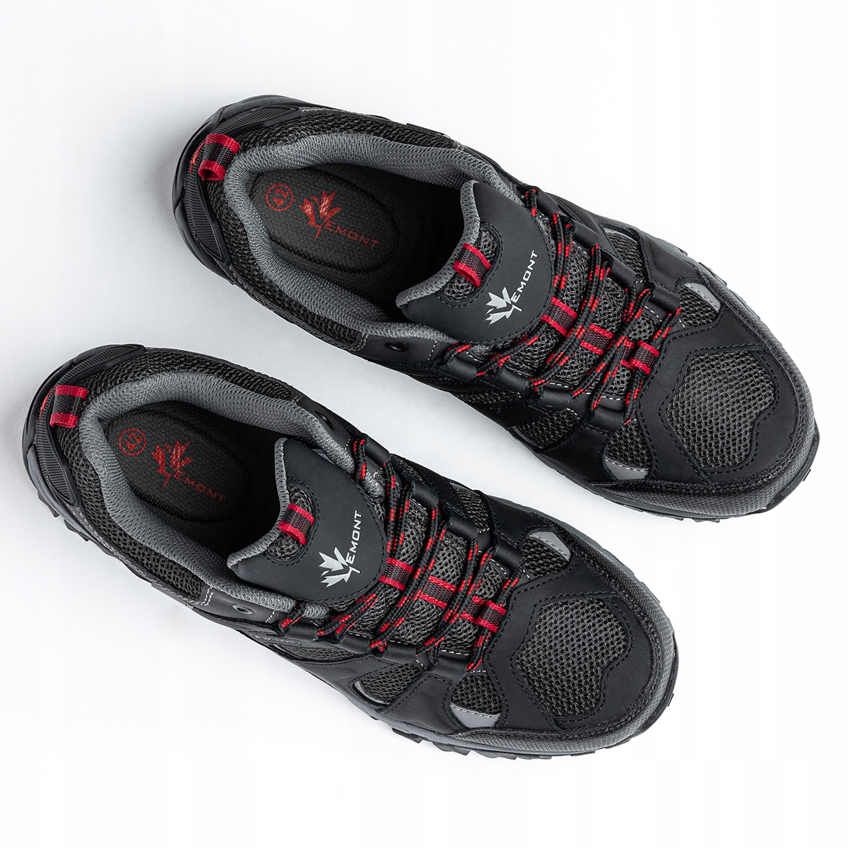 Buty trekkingowe WODOODPORNE mocne SKÓRZANE turystyczne niskie Vemont Rozmiar 38