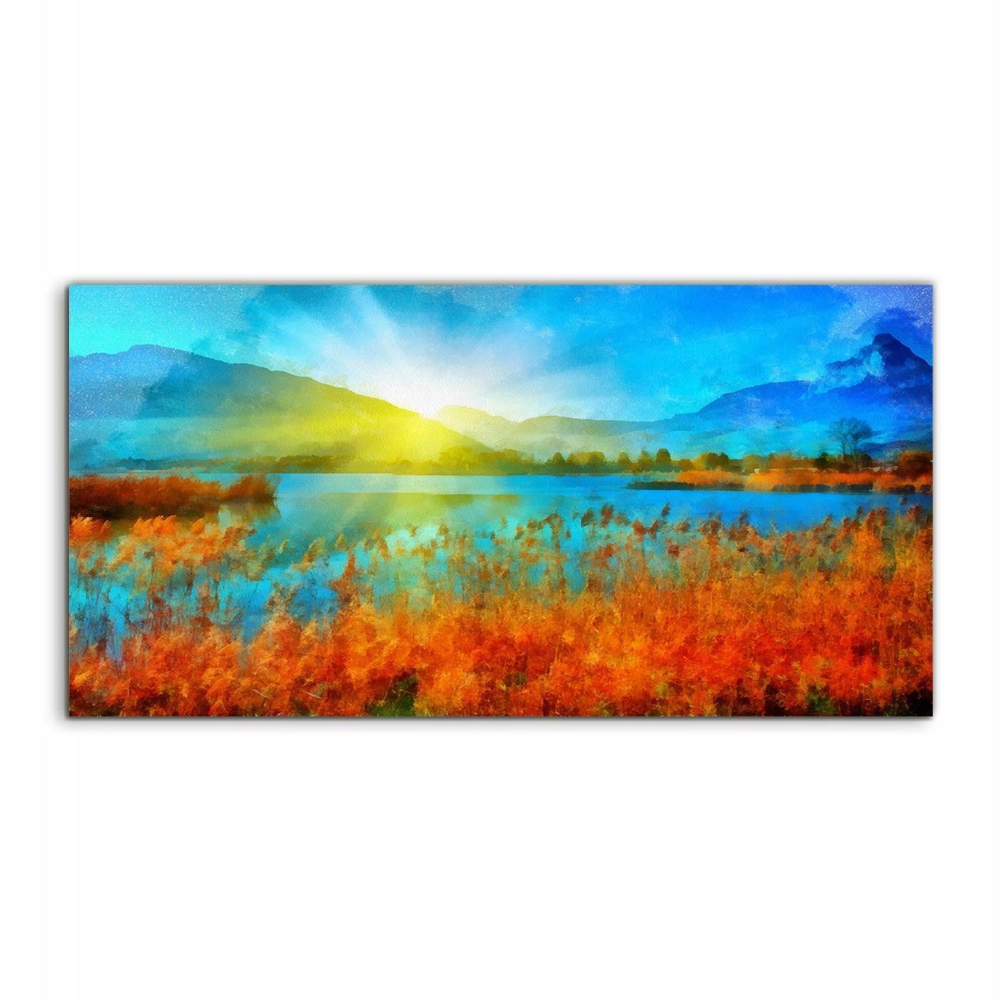 

Fotoobraz 120x60 nowoczesny Góry Krajobraz Słońce