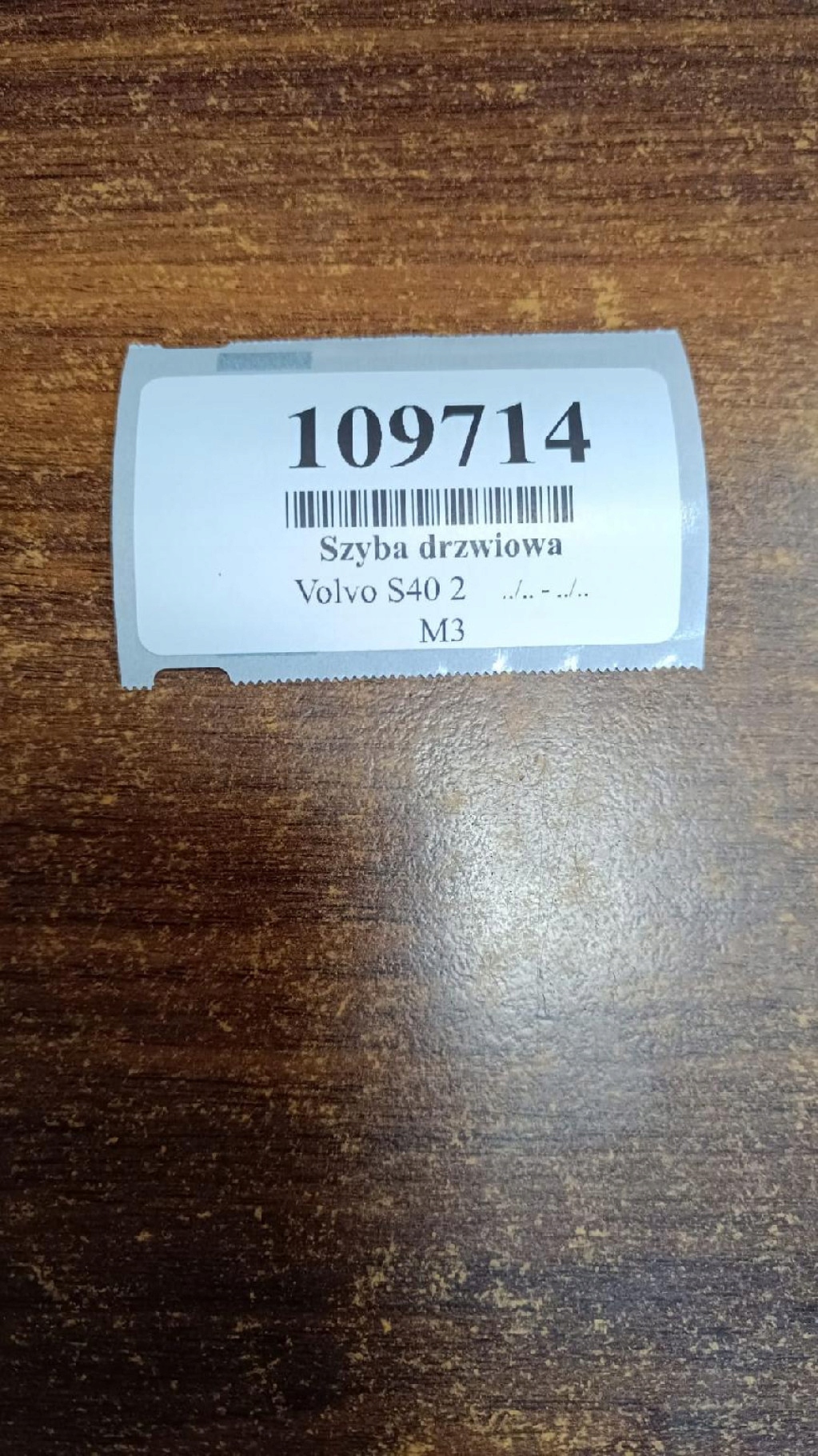 VOLVO S40 II window door right front