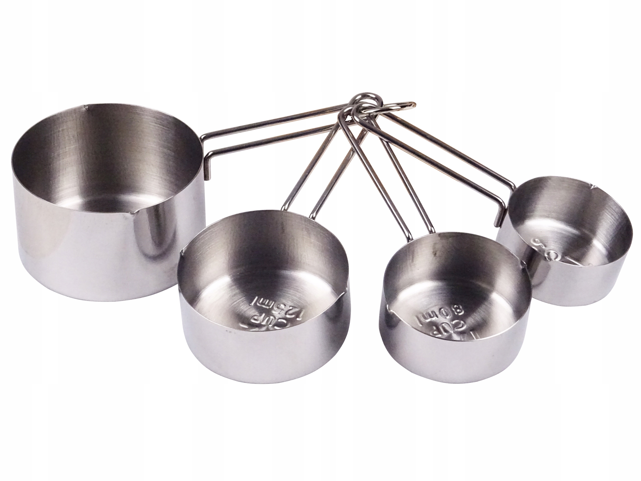 

Kubki Miarki Miarka Kuchenne Stalowe Zestaw