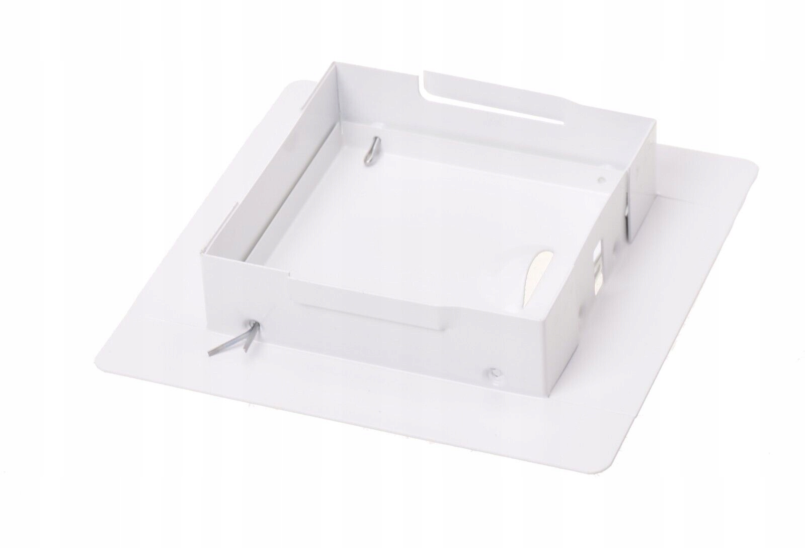 DRZWICZKI REWIZYJNE BIAŁE METALOWE NA ZATRZASK 20X20cm Wysokość produktu 20 cm