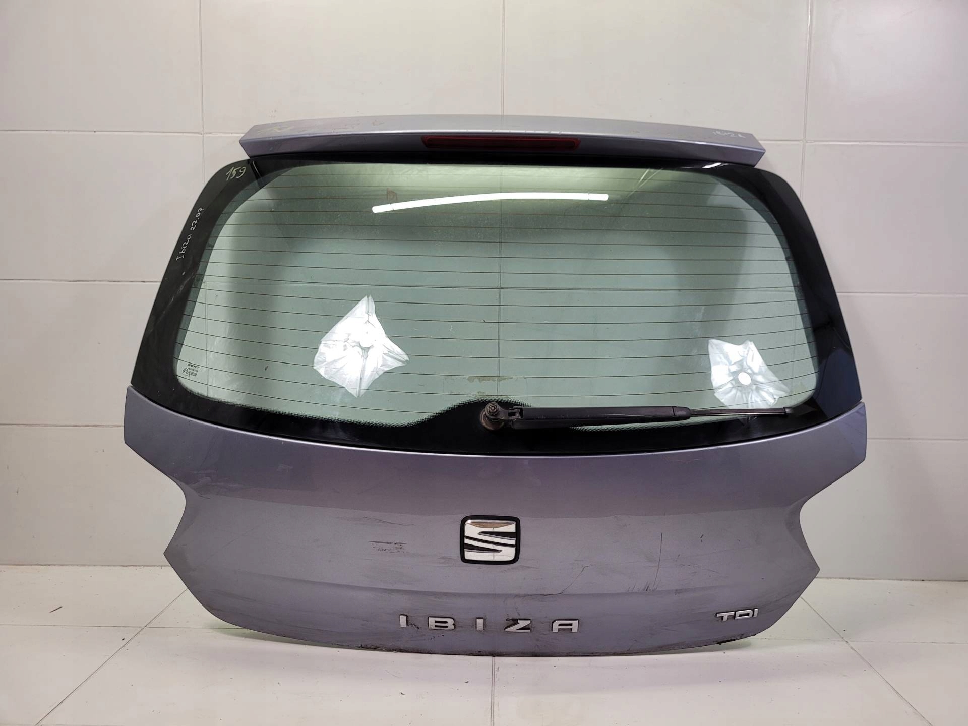 rear trunk door boot SEAT Ibiza 4 2nd facelift 2016