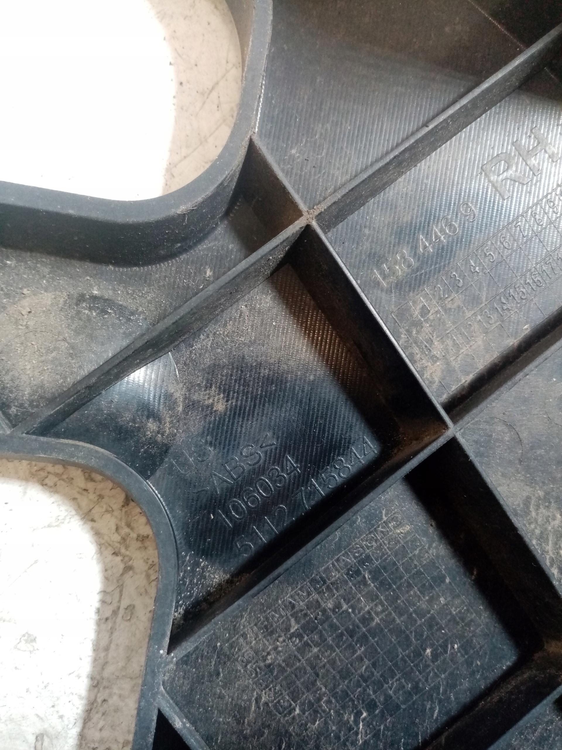bumper bracket right rear part BMW X5 5112715844