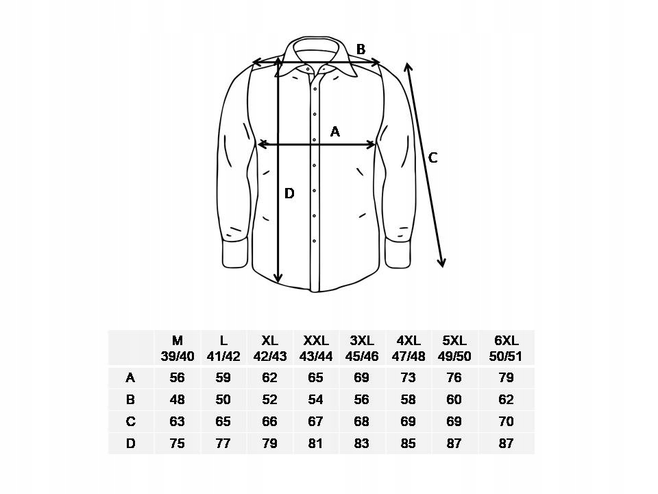 DUŻA KOSZULA SPORTOWA MĘSKA KRATKA 4XL 47/48 FS198 Rozmiar 4XL
