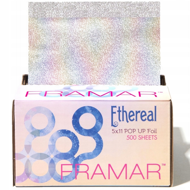 FRAMAR FOLIA FRYZJERSKA ALUMINIOWA W PASKACH ETHEREAL 12,7x27,9CM 500 SZT.