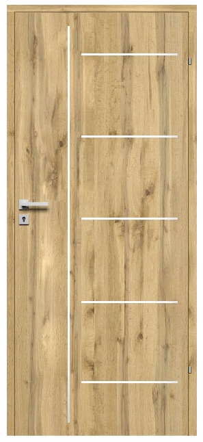 Interiérové dveře 70 rámů z masivního Mdf Florida 13 fólie Finish 40 mm pravé/levé