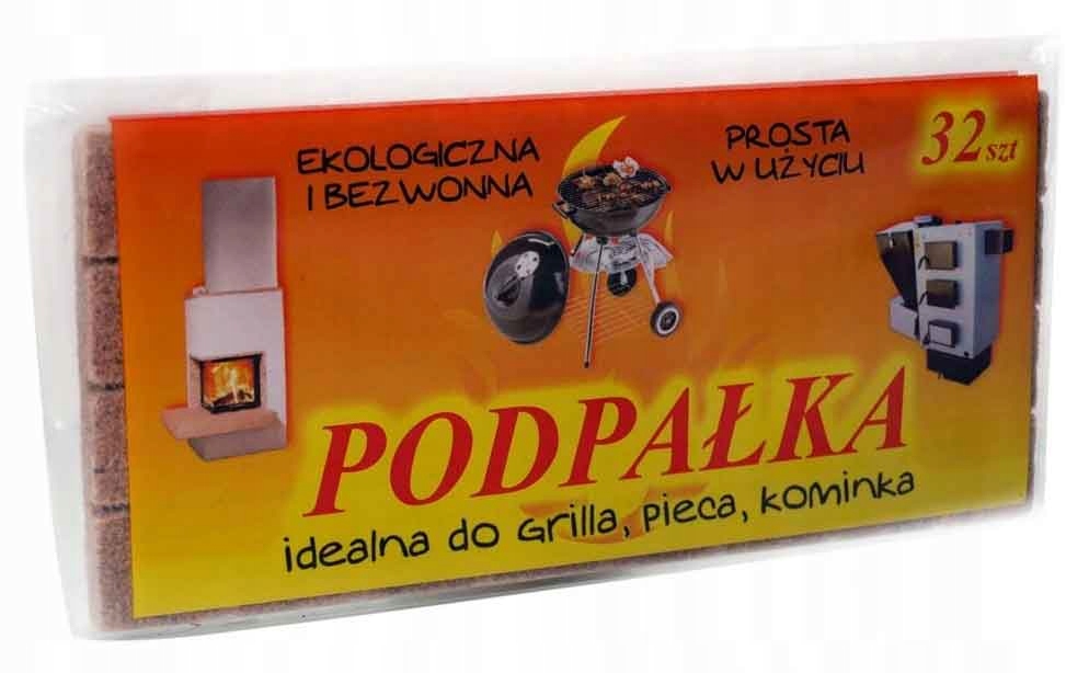 

Podpałka do Grilla Pieca i Kominka w Kostce 32 szt