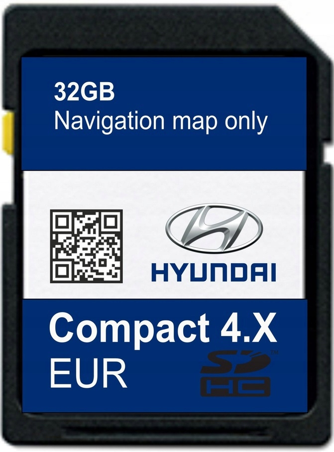Mapa Karta Hyundai GEN4 2026 Evropa H350 i40