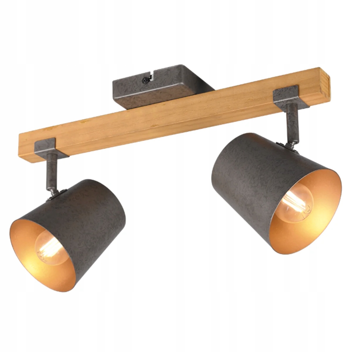 Moderná nástenná a stropná lampa Bell strieborná Trio 801900267