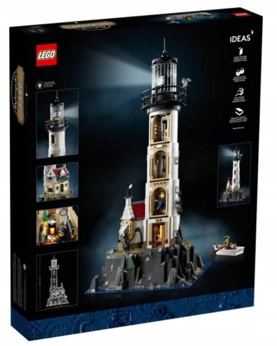 LEGO 21335 IDEAS - ZMECHANIZOWANA LATARNIA MORSKA EAN (GTIN) 5702017189925
