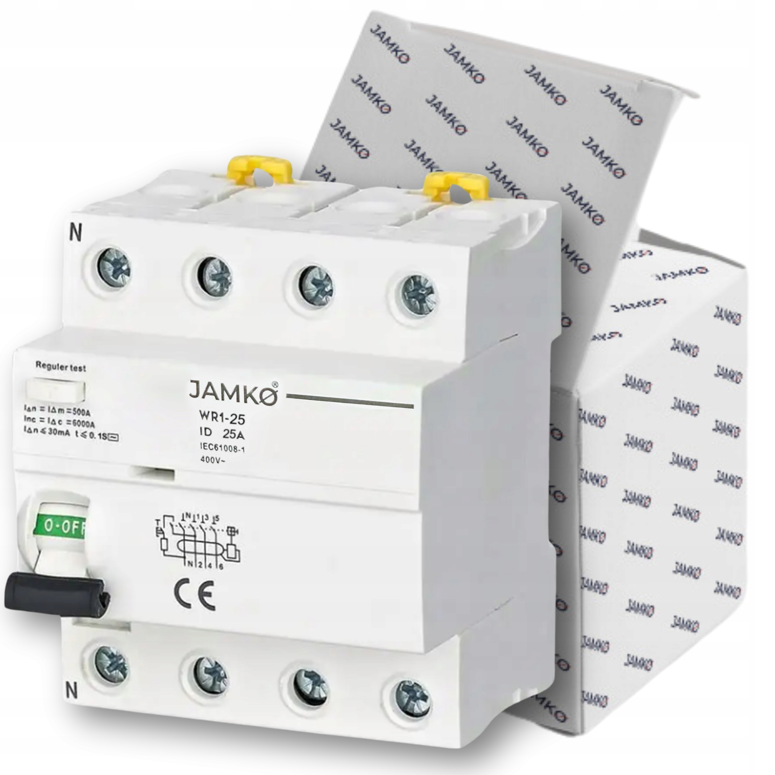 Diferenciálně-proudový Spínač Diferenciál 25A 30mA 3F