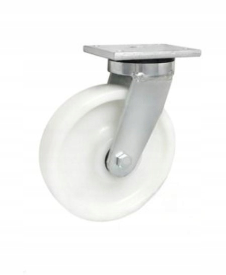 Polyamidové koleso s priemerom 200 mm, v otočnom, zváranom puzdre, nosnosť 750 kg