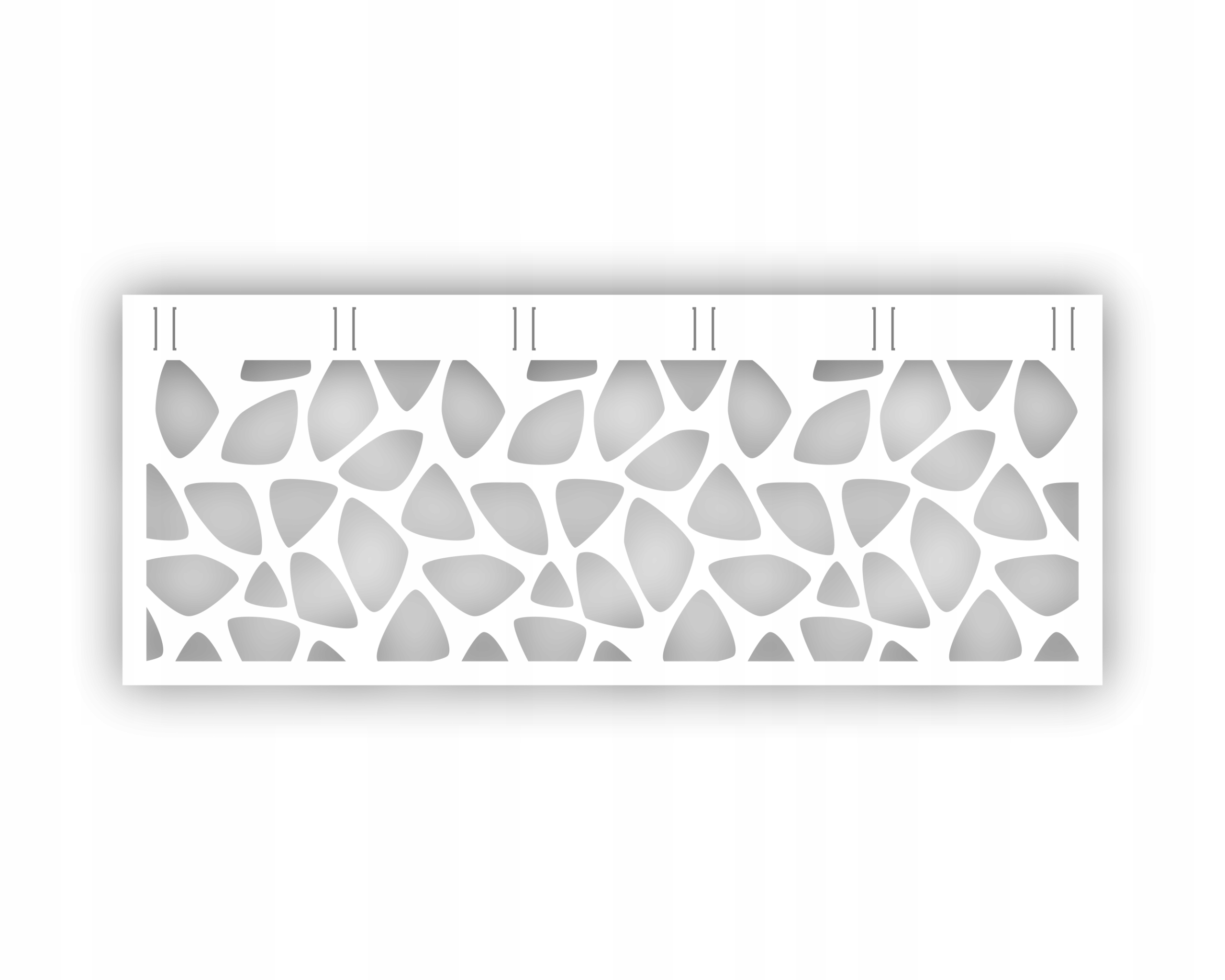 

Zazdrostka ażurowa do okna, kuchni Dekor -110cm-