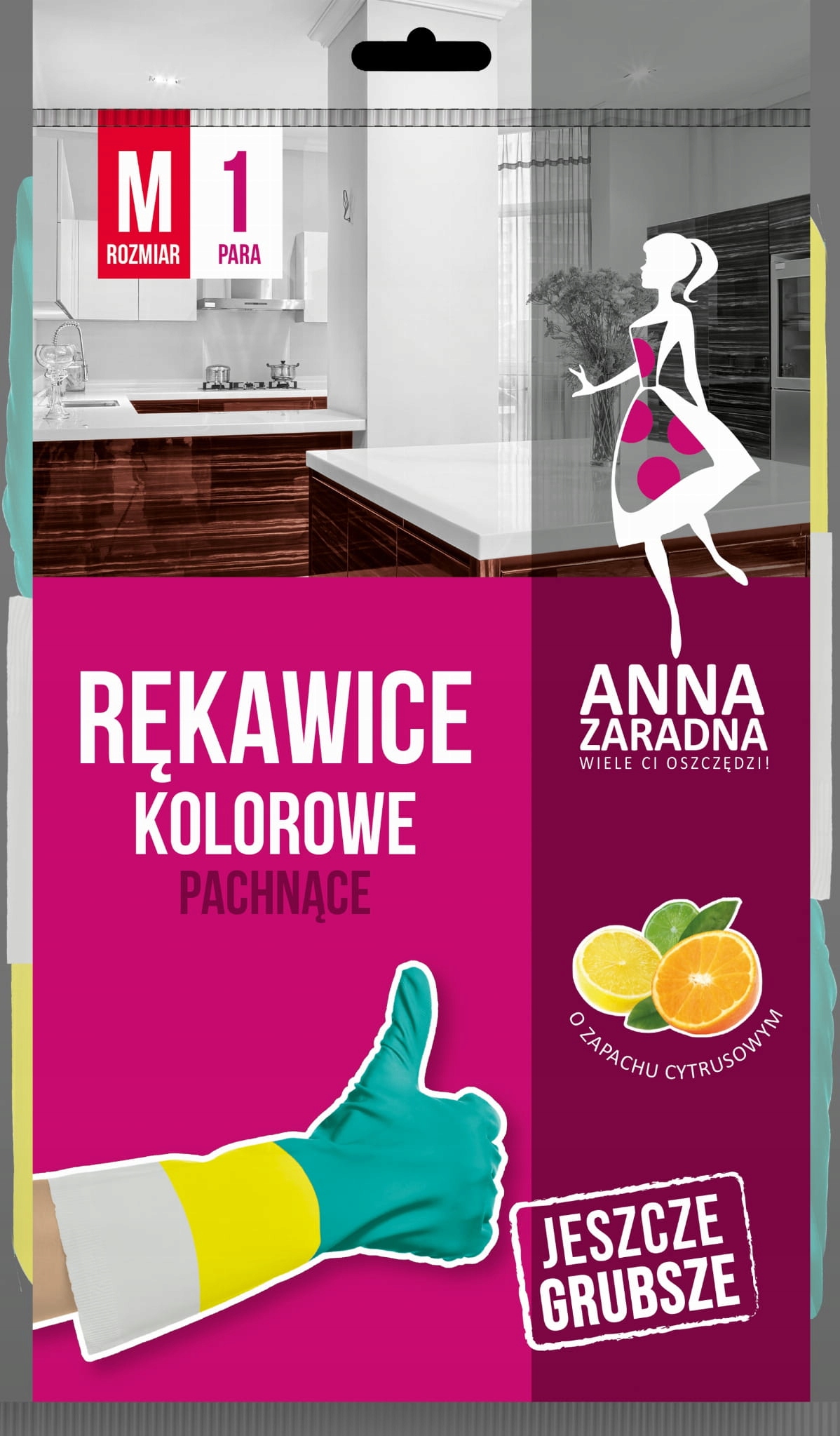 

Anna Zaradna Rękawice S Kolorowe Zapachowe 1 para